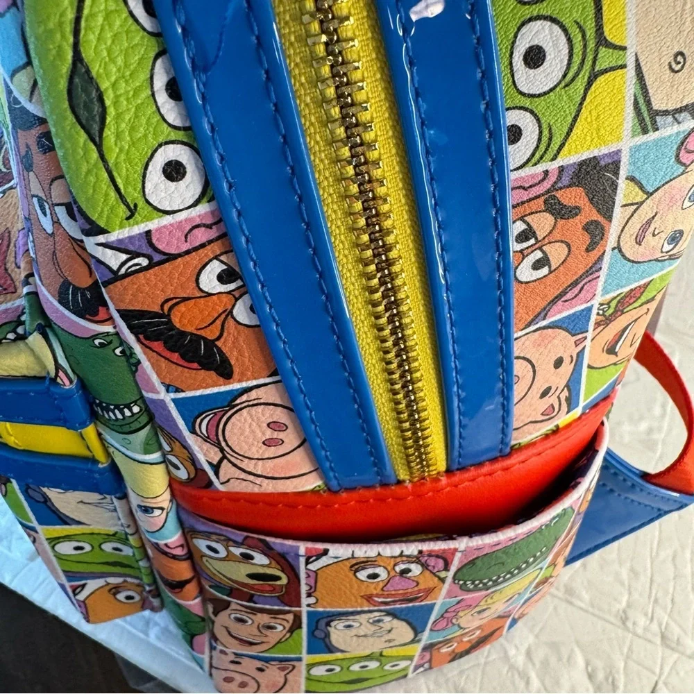 New Disney Loungefly Toy Story Backpack Multicolor